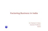 Factoring Business in India