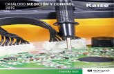 201506 Kaise Catálogo Medición y Control 2015