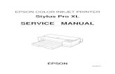 Epson Stylus Pro XL Service Manual