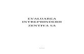 Evaluarea companiei Zentiva