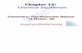 Brdy 6Ed Ch15 ChemicalEquilibrium