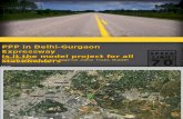 Case Study - PPP in Del-Gurgaon Expressway