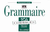 Delatour - Les 350 Exercices Grammaire Moyen - Corriges (1996)