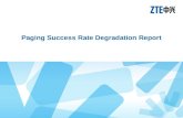 Paging Success Rate Degradation Report Version 4