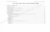 Elektronik II - Yıldız Teknik Üniversitesi - Analog Elektronik
