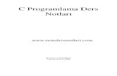 C Programlama - Eemdersnotlari.com Ders Notları 2