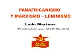 Martens-Panafricanismo y Marxismo Leninismo