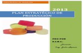 Plan Estrategico de Produccion - Pro Por Eirl Final Nuevo