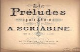6 Preludes Scriabin Op13