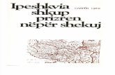 Ipeshkvia Shkup Prizren Neper Shekuj