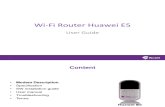 Wi-Fi Router Huawei E5830 Eng