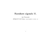 Random Signals Fft