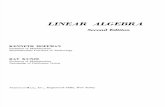 Hoffman, Kunze. Linear Algebra (2º Ed)