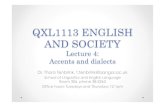 Eng Soc Lecture 4 Dialects of English