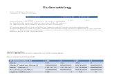 Subnetting Lecure 3