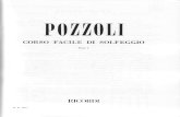 POZZOLI - Corso Facile Di Solfeggio Vol. 1 - Ricordi