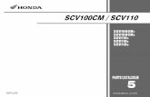 Honda Scv100cm  / Scv110  Spares