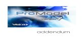 ProModel 7.0 Addendum