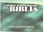 Kuhatschek Jack - Como Estudiar La Biblia