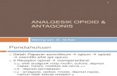 Analgesik Opioid & Antagonis