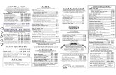 Chacho's To Go Menu