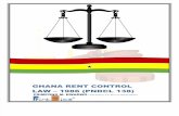 Ghana Rent Act 1986 Act138