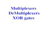 Lec 13 Multiplexer Demux XOR
