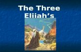 Three Elijah