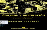 Pavarini Massimo Control y Dominacion Teorias Criminologicas Burguesas y Proyecto Hegemonico
