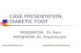 Diabetic Foot Case Presentation