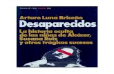 Luna Briceño, Arturo. Desaparecidos