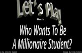Millionaire Music Game.ppt