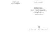 Piaget Estudios de Psicologia Genetica