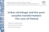 Polonia Comparatie Orase Sociliste Si Dupa