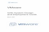 Vmware San system design