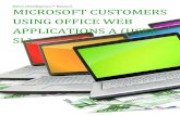 Microsoft Customers using Office Web Applications A (User SL) - Sales Intelligence™ Report