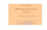 Jules Michelet — Histoire de France Réforme