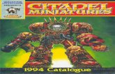Citadel 1994 Catalog