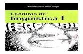 Lecturas de Linguistica 1. LINGUISTICA GENERAL. linguística. LECTURAS DE LINGUISTICA