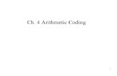 Ch_04 Arithmetic Coding (PPT)