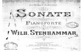 Stenhammar Sonate Op.12 (1)
