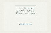 Anonyme - Le Grand Livre Des Pentacles