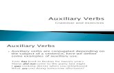 Auxiliary Verbs Presentation