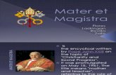 Mater Et Magistra - Pope John XXIII