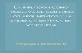 La inflación como problema de gobierno, los argumentos y la evidencia empírica en Venezuela