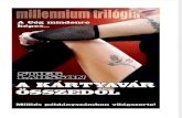 Stieg Larsson-Millenium Trillogia-III-A Kartyavar Osszedol