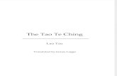 lao zi the tao te qing von James Legge übersetzt