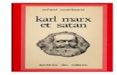 Karl Marx Et Satan.