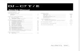 Alinco DJ-C7T- E Service Manual