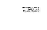 Cano ImageCLASS MF3110 Basic Guide En